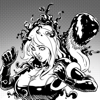 Jenny Poussin is VENOM’ED (Daniele Amelli)