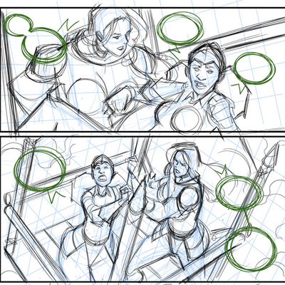 Pink Fog – Page 02 (Sketch)