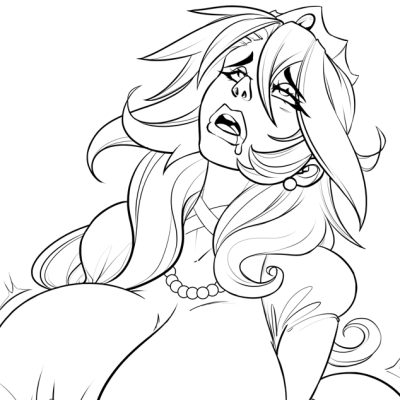 Pinup – Heather – Bimbo Meltdown #1 (Sketch)